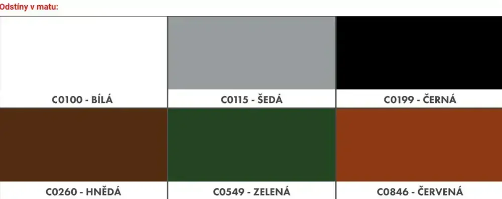 UNIVERZÁNÍ BARVA S2130 C0260 Hnědá MAT 3v1 2.5 l